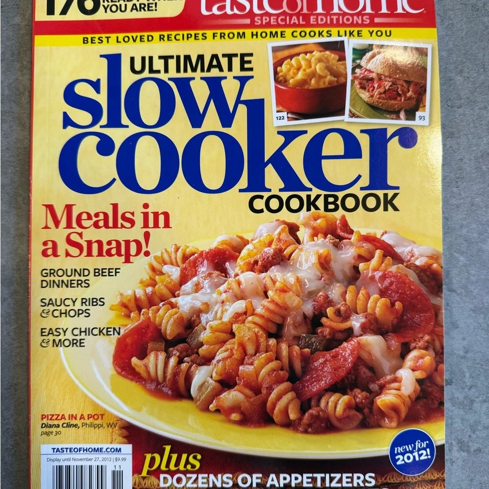 Taste of Home Special Editions Ultimate Slow Cooker Cookbook 2012